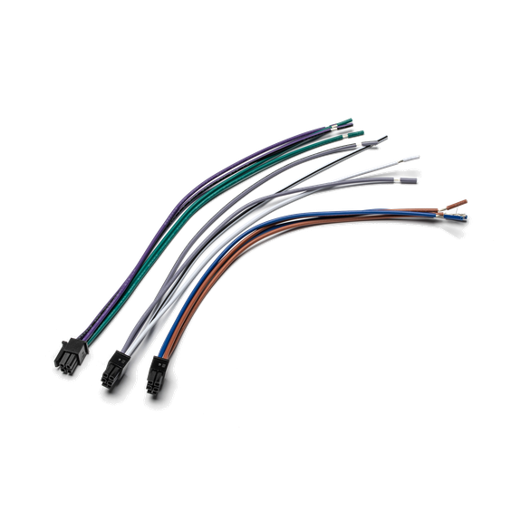 Front View of Signal Input Harness Kit