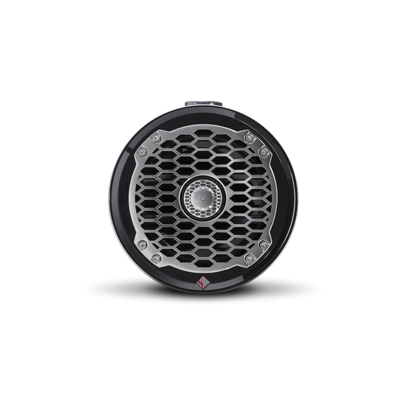 Front View of Speaker with Mesh Grille