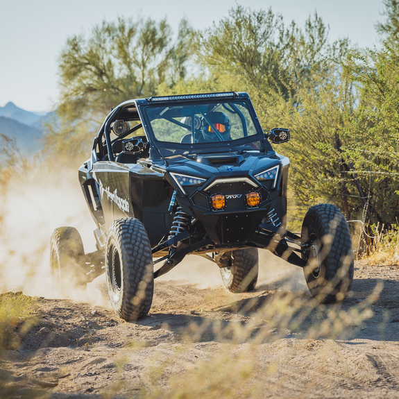 Action Shot of Polaris RZR Pro R