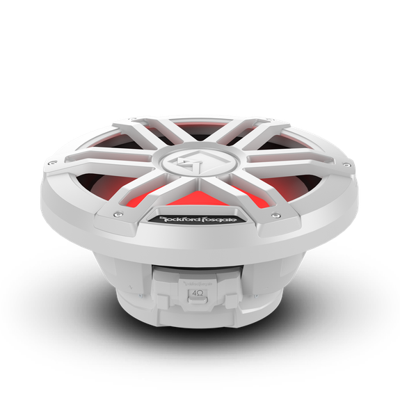 Profile View of Subwoofer with White Grille