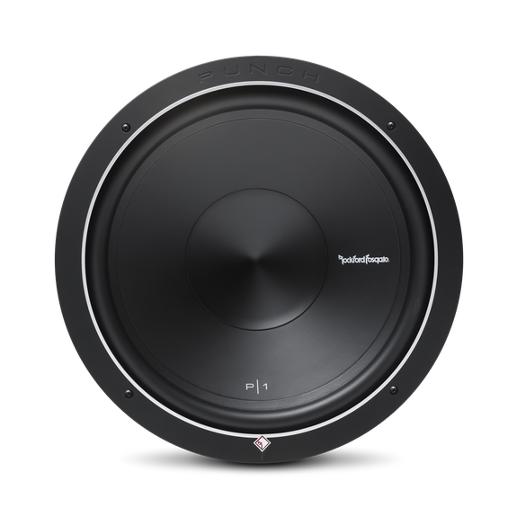 Front View of Subwoofer with Trim Ring