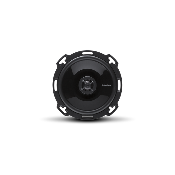 Front View of Speaker without Trim Rings or Grille