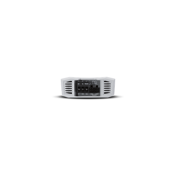 Amplifier Speaker Output Side with Power Connector View