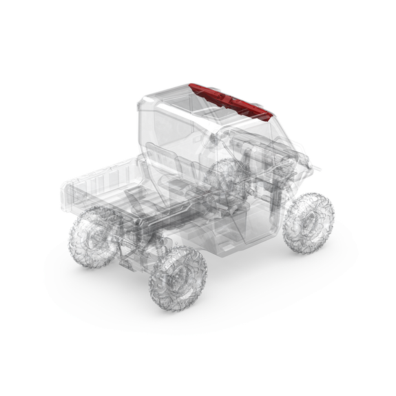 3D View of Stage-1 in a 2-Seat Can-Am Defender