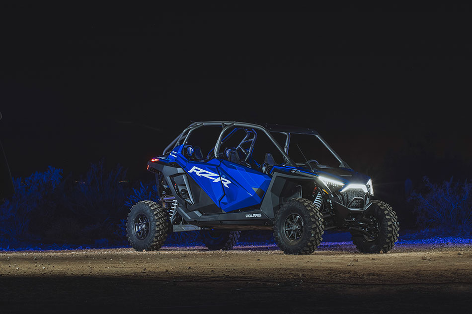 2021 Polaris® RZR Pro XP® Ultimate Rockford Fosgate® LE at night.