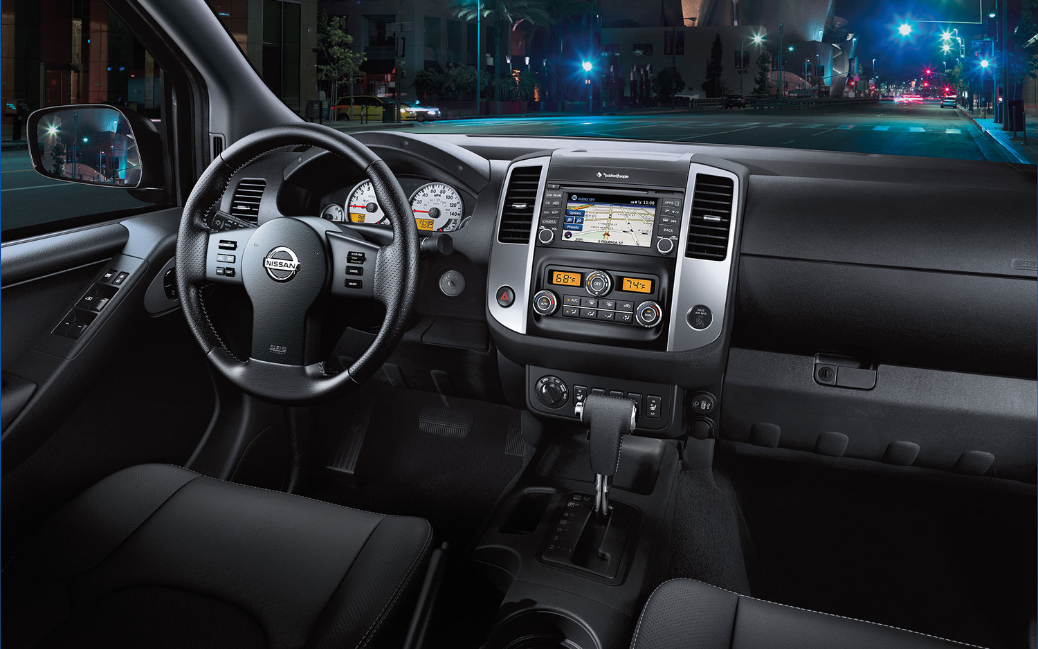 2005 Nissan Frontier Interior Dash View.