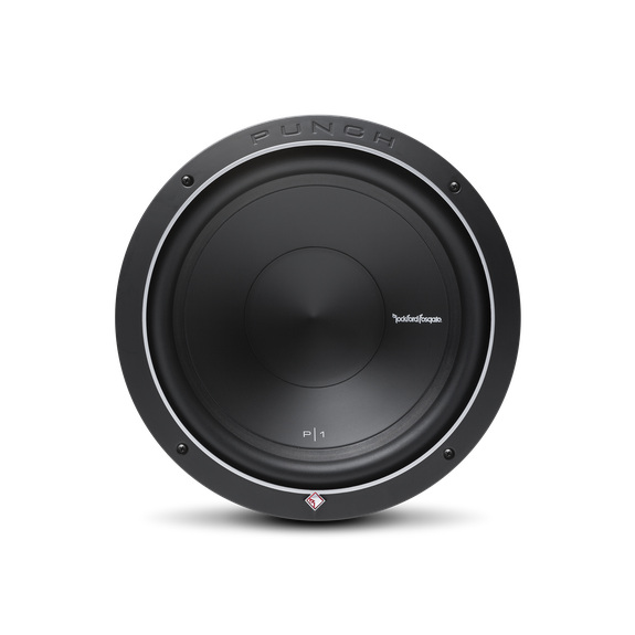 Front View of Subwoofer with Trim Ring