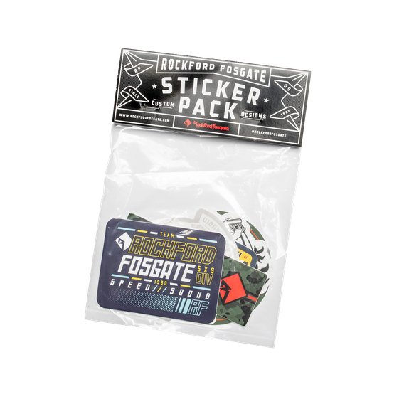 View of Stickers in Retail Packaging